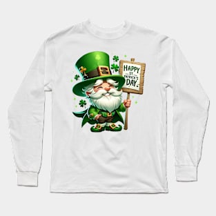 St Patricks Day Leprechaun Long Sleeve T-Shirt